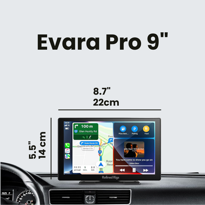 Evara - Wireless CarPlay/Android Auto Screen