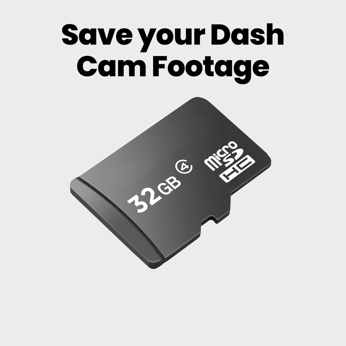 32GB microSD Card — Evara Rear View