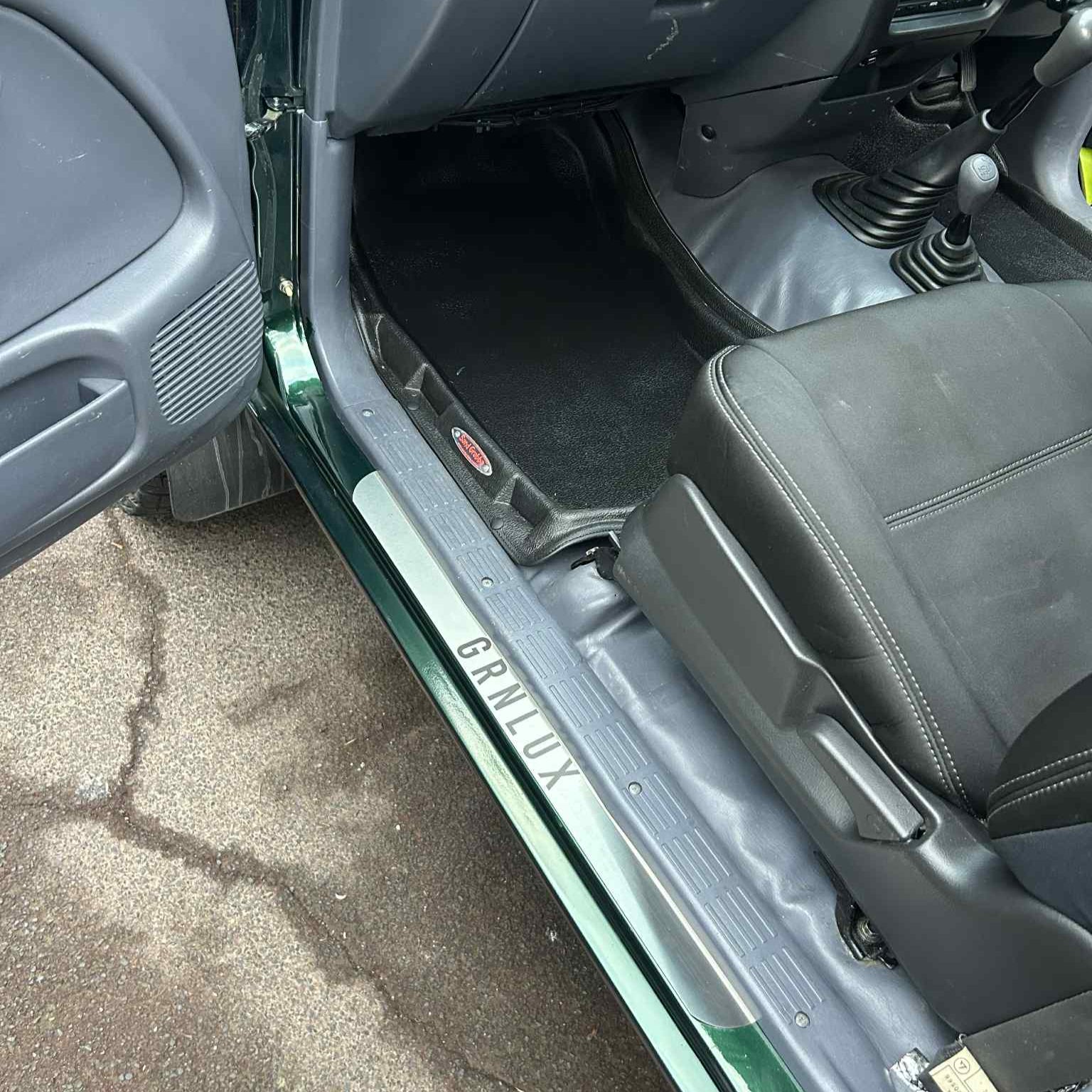 Stainless Steel Custom Door Sill Covers - N60 Hilux