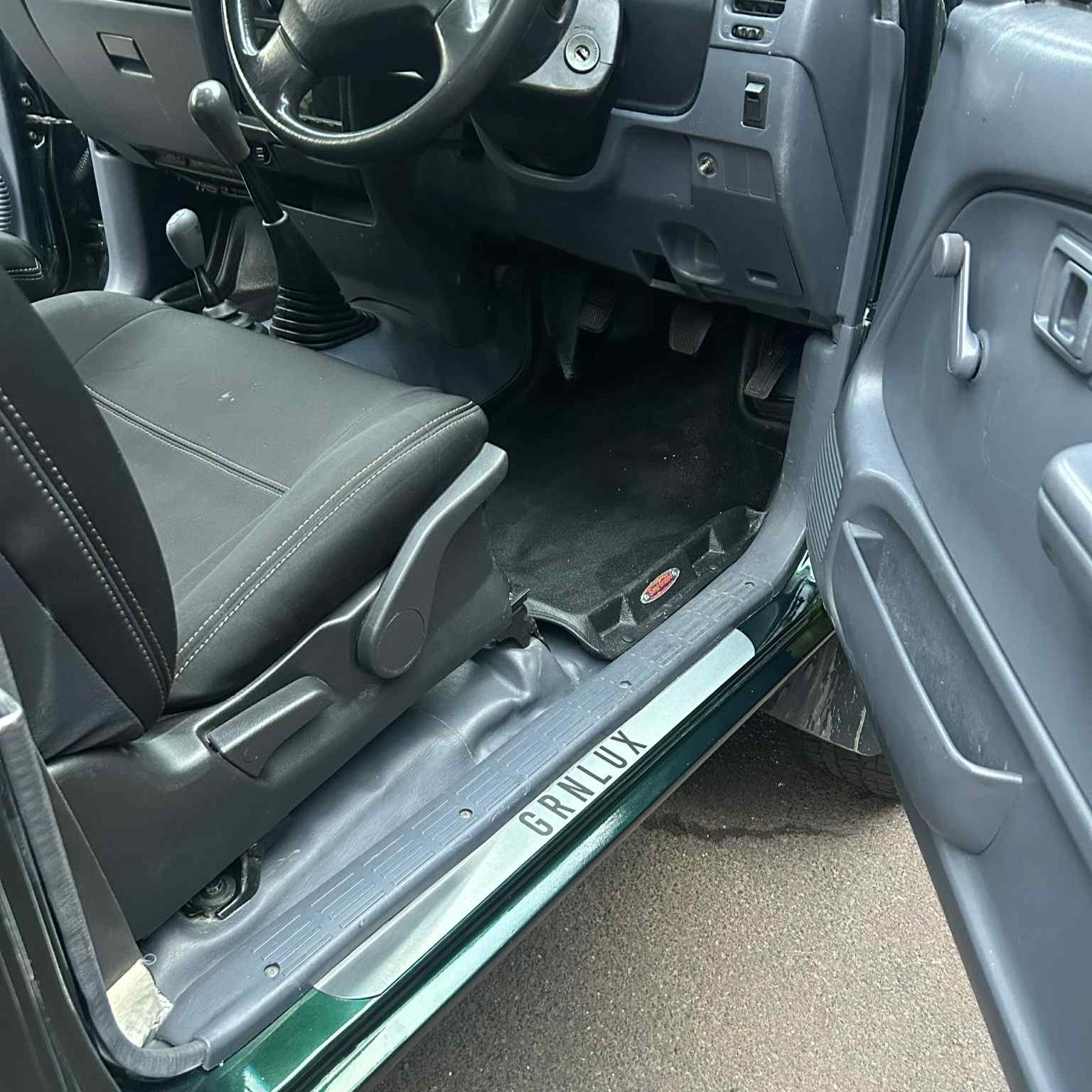 Stainless Steel Custom Door Sill Covers - N60 Hilux