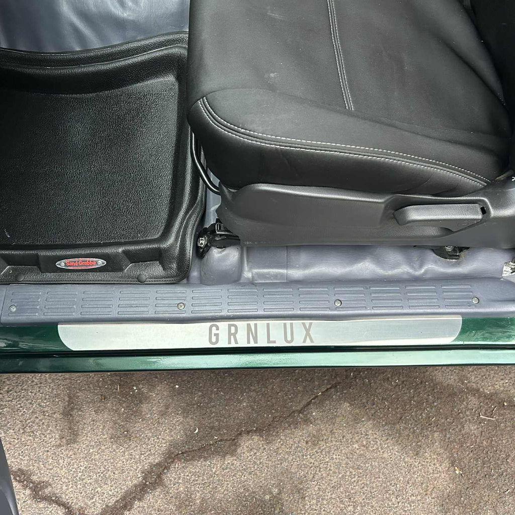 Stainless Steel Custom Door Sill Covers - N60 Hilux