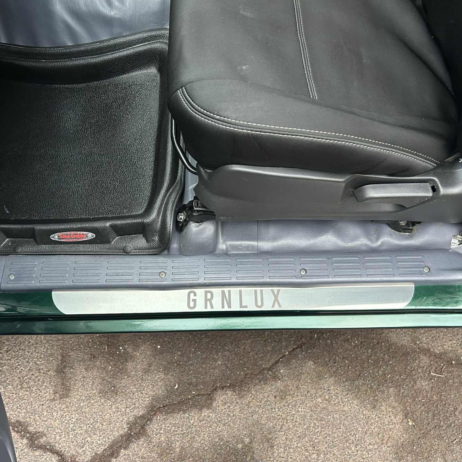 Stainless Steel Custom Door Sill Covers - N60 Hilux
