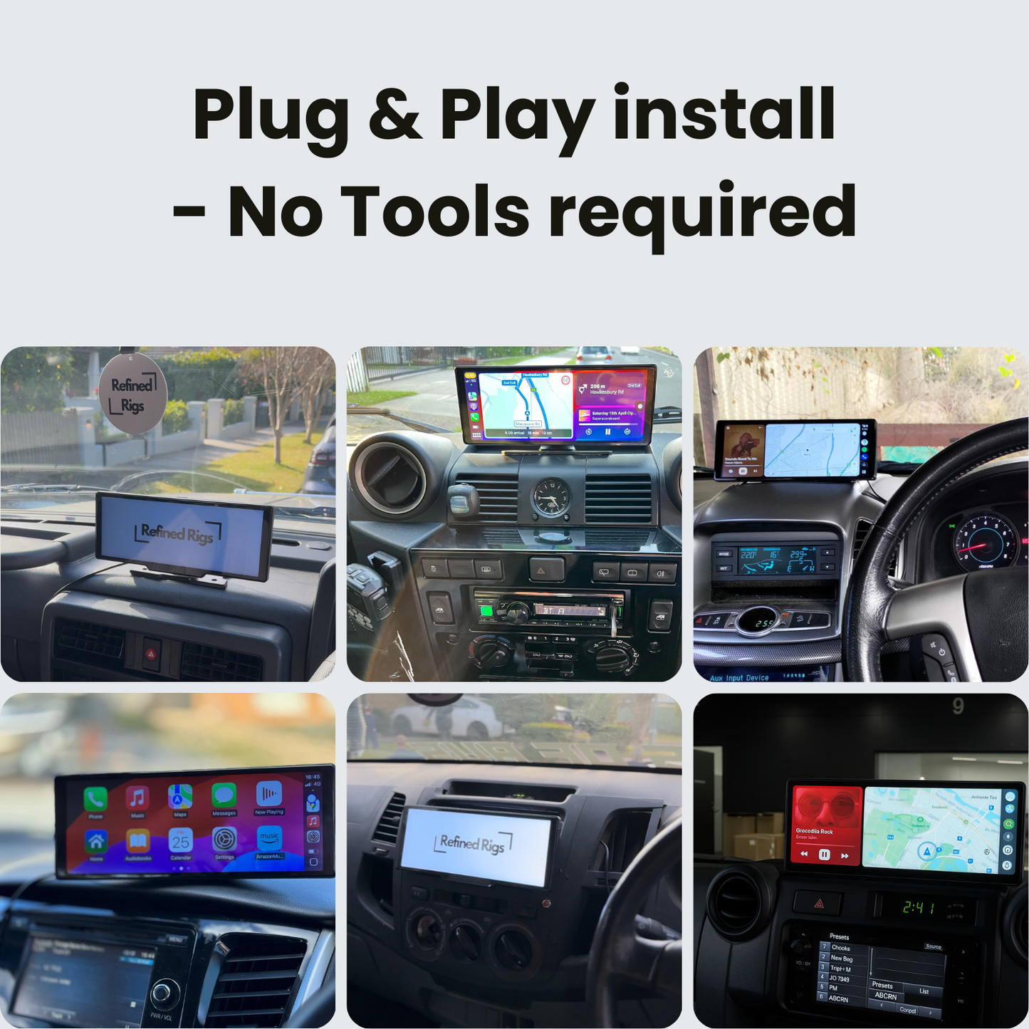 Evara - Wireless Apple CarPlay Screen