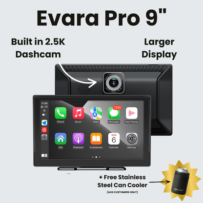 Evara - Wireless CarPlay/Android Auto Screen